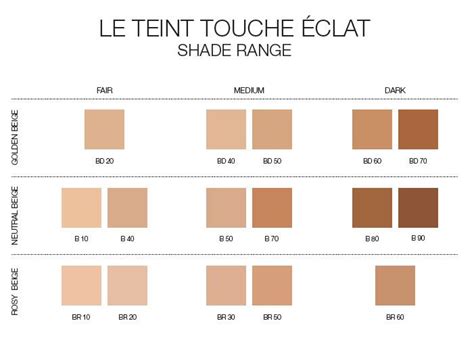 ysl touche eclat 30ml|ysl touche eclat shade chart.